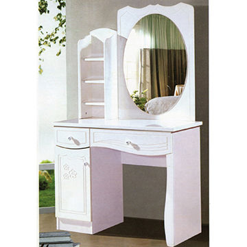 Environmental Paint Modern Dressing Table Desk And Chair With