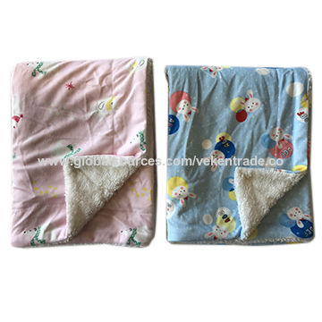 sherpa fleece baby blanket
