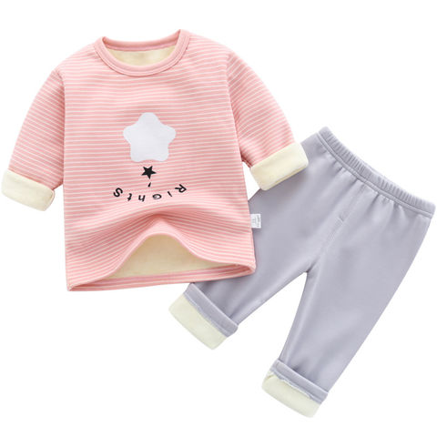 baby girl thermal underwear