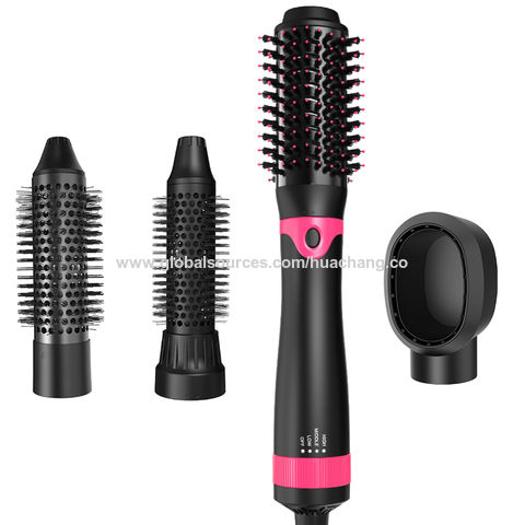 China New Arrival 4 In1 Brush Hair Dryer Hair Straightening Brush Hair Salon Equipment Hot Comb Electric On Global Sources Hair Crimpers Electric Hair Comb Hair Clipper