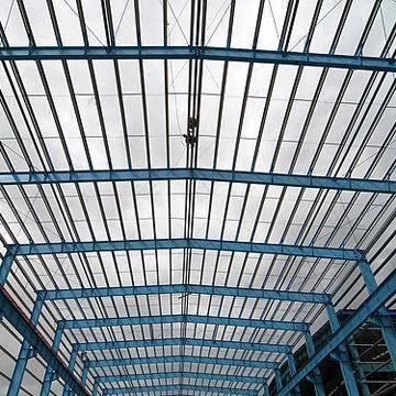 Steel Structure Warehouse Drawings Sound And Heat Insulation