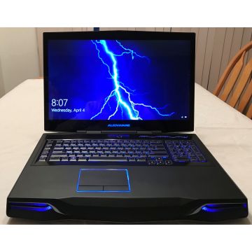 Alienware M18x R2 18 4in I7 Gaming Laptop 16g Mem Win 10 Dual 7970 Ati Vid Global Sources