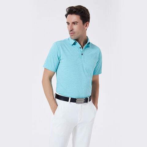 teal golf shirts