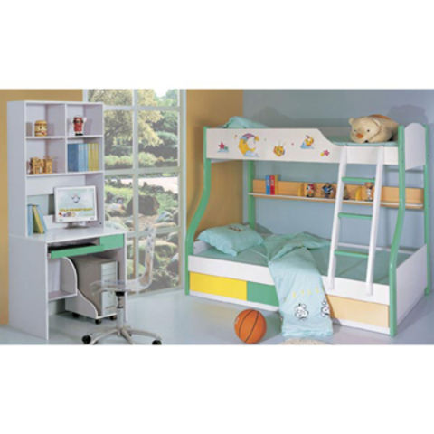 Computer Desk Chair And Bunk Bed, Computer Bunk Bed