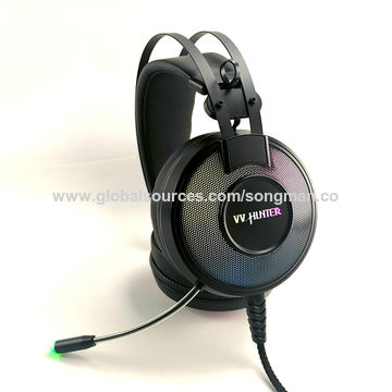 China Vv Hunter G600 Gaming Headphones Rgb 7 1 Pc For Ps4 For Ps5 On Global Sources Game Headphone Rgb Gaming Headphone 7 1 Gaming Headphone