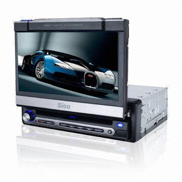 1 Din Dvd Player With 7 Inch Tft Lcd Screen Am Fm Usb Port