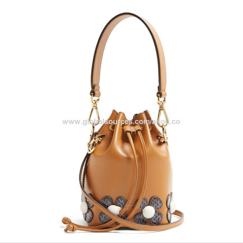 small bucket crossbody bag