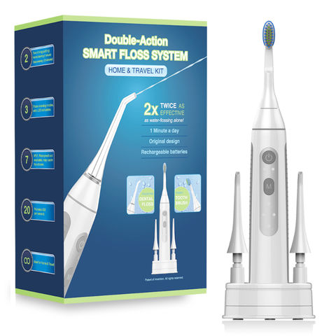 electric toothbrush that flosses