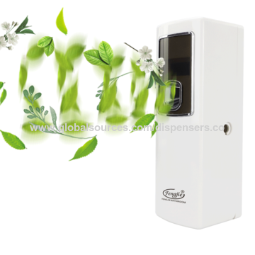 China Toilet LCD Battery Operated Automatic Air Freshener Perfume ...