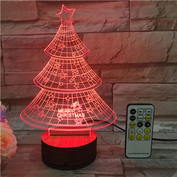 china wooden base unique 3d acrylic christmas tree led table lamp - 3d Acrylic Christmas Decorations china wooden base unique 3d acrylic christmas tree led table lamp - 3d Acrylic Christmas Decorations