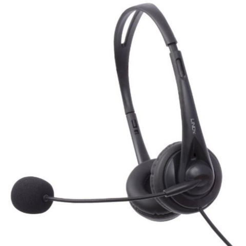 wired computer headset with mic