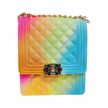 jelly colorful purse