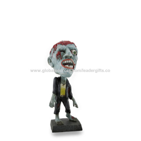China Oem Bobble Head Zombie Figurines From Quanzhou Manufacturer