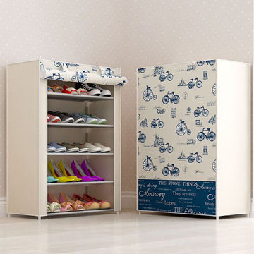 Chinashoe Rack Shoe Storage Organizer Cabinet Tower With Non Woven Fabric Cover On Global Sources