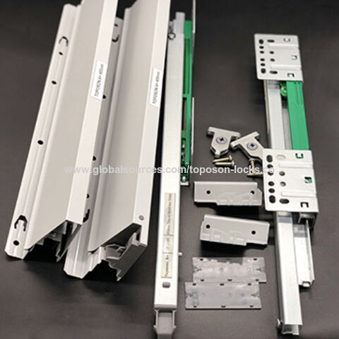 China Kitchen Drawer Tandem Metal Box Undermount Drawer Slide On