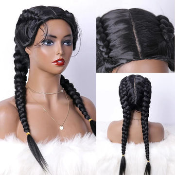 2 braided wigs