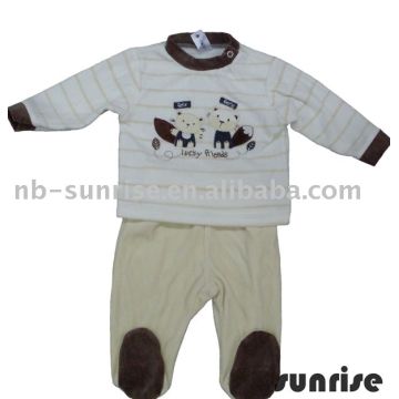 velour baby clothes
