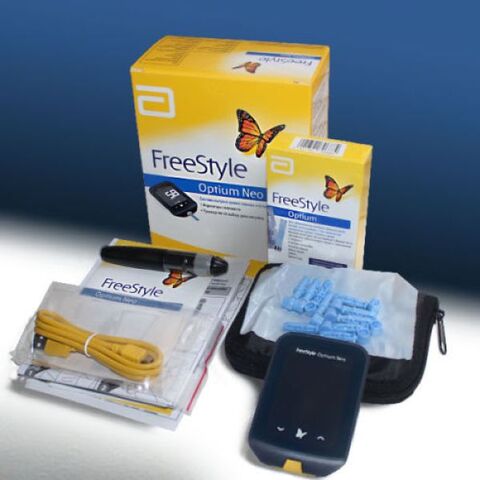 tiras de diabetes estilo libre