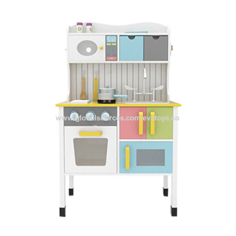 Childrens Wooden Kitchen Set