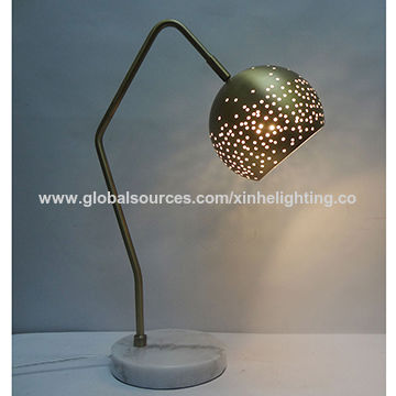 Modern Marble Base Metal Table Lamp Floor Lamp Reading Lamp Desk Lamp Office Hotel Bedside Ce Ul Global Sources