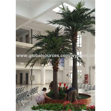 China Synthetic Fake Palm Tree From Dongguan Manufacturer