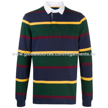 mens striped polo shirt