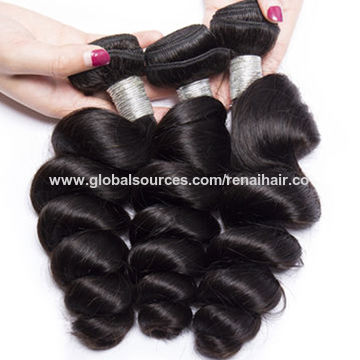 China Wholesale Human Hair Weaves Virgin Hair Loose Wave Bundles