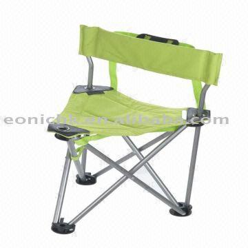 folding stool with backrest