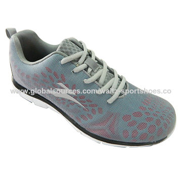 China Men gym shoe with knitting upper and TPR outsole comfortable ...