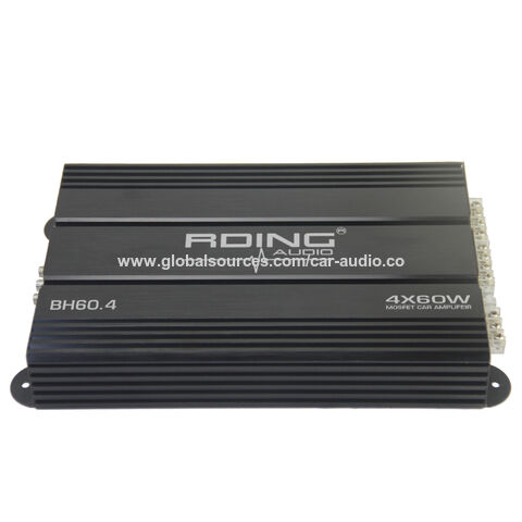 China 60w 4ch New Design Entry Level Mosfet Car Audio Amplifier Automobile Stereo Amp Factory Price On Global Sources Car Amplifier Car Amp Car Audio Stereo