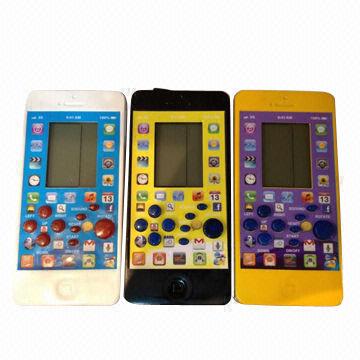 9999 In 1 Handheld Brick Game With Backlight Flashlight And Earphone Iphone 5 Shape Global Sources