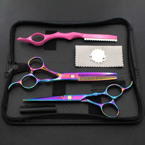China Hair Cutting Scissors Shears Kit Panacare Professional Stainless Steel Haircut Scissors Set On Global Sources Hairdressing Scissors Hairdressing Scissors Professional 6 5 Inch Scissors [ 360 x 360 Pixel ]