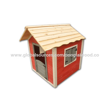 China Outdoor Kids Wooden Playhouse, Outdoor Playhouse Furniture