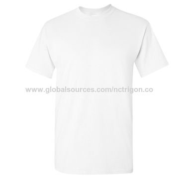 plain white golf shirt