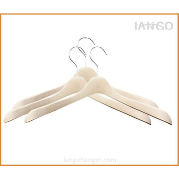 China Grey Width Shoulder Velvet Coat Hanger From Guilin Wholer China Grey Width Shoulder Velvet Coat Hanger