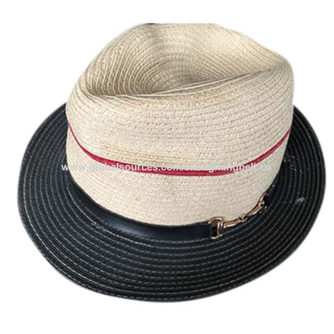 mens paper straw hats
