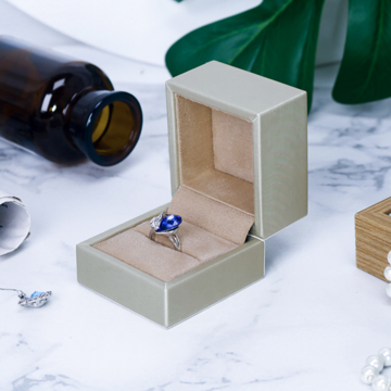 suede ring box