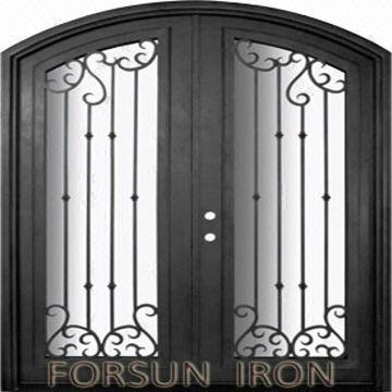 French Wrought Iron Door With Elegant Design Global Sources