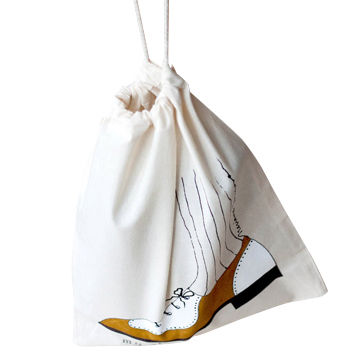 designer drawstring bag