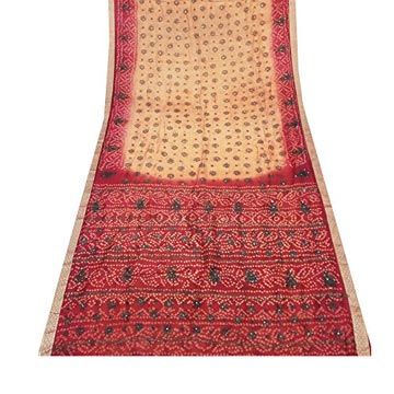 Vintflea Vintage 100 Pure Silk Saree Indian Women Bollywood