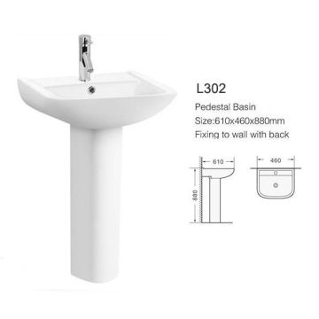 Pedestal Wash Basin Suppliers Ceramic Wash Basins