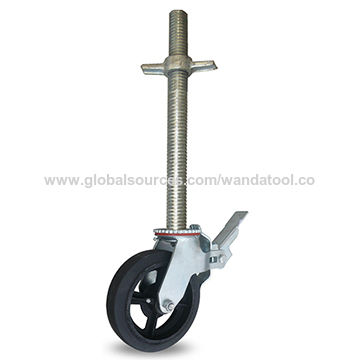 4 Heavy Duty Adjustable Scaffold Castors