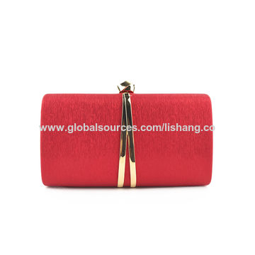 red evening purses