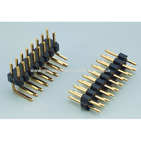 Taiwan 2.0x2.0mm Pin Header H=2.0mm Dual Row DIP, SMT Type on Global ...