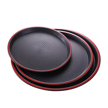 China Non Slip Tray Plastic Rubber Lined Round 18 Inch Many Sizes And Colorful On Global Sources Non Slip Tray Plastic Rubber Lined, Round Serving Tray Plastic