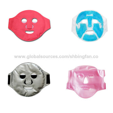 hot cold gel face mask