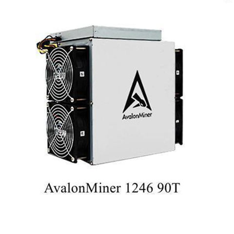 China Hot sale Avalon Miner 1246 90Ths Bitcoin mining blockchain miner ...