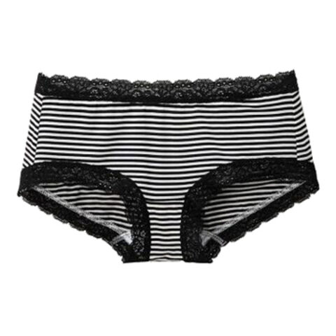 lace trim panties