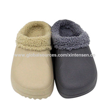 fur lined garden shoes