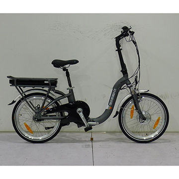 electric folding bike with suspension